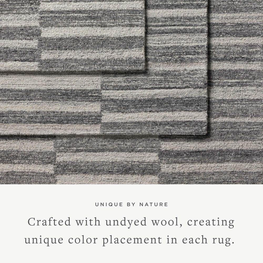 Magnolia Home Rae Charcoal and Mist 3&#39;6&quot; x 5&#39;6&quot; Area Rug, , large