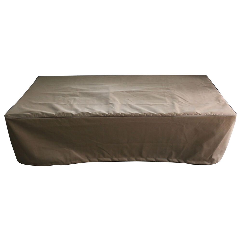 Elementi Fire Hampton Rectangle Natural Gas Fire Table in Gray, , large