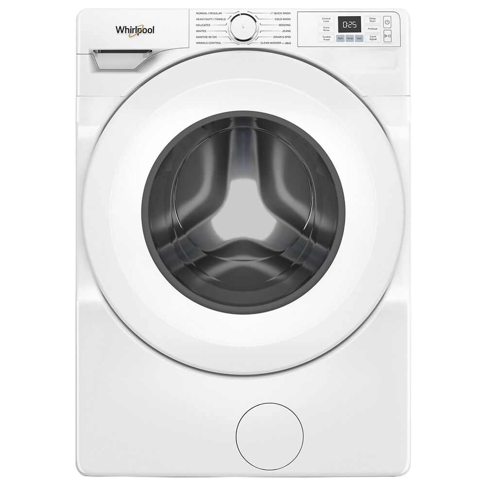 Whirlpool 4.5 Cu. Ft. Front Load Washer with Tumble Fresh Option in White, , large