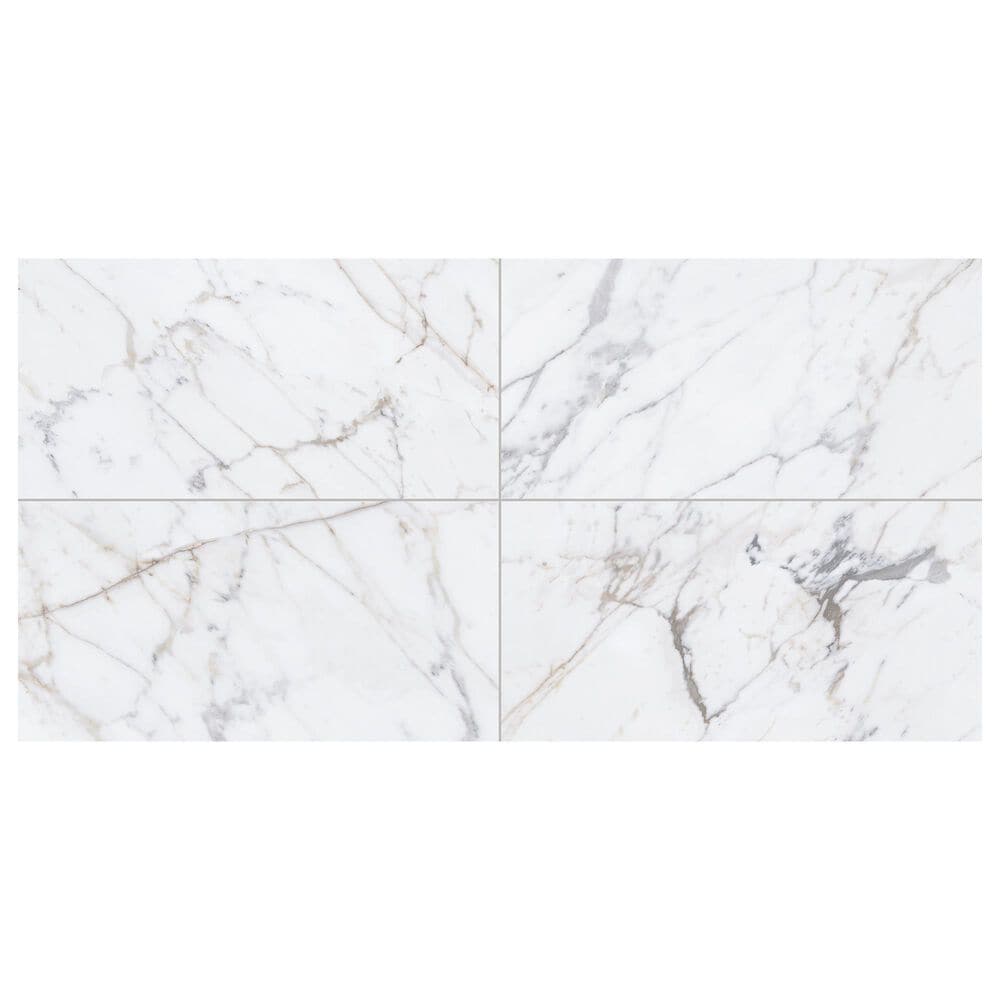 Dal-Tile Marble Attache Lavish Golden Reverie 12"" x 24"" Porcelain Tile, , large