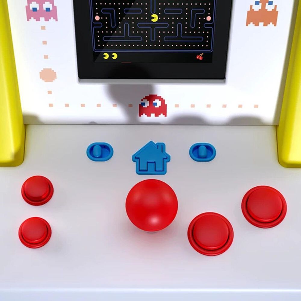Arcade1up Pac-Man Jr. Arcade Game with Stool, , large