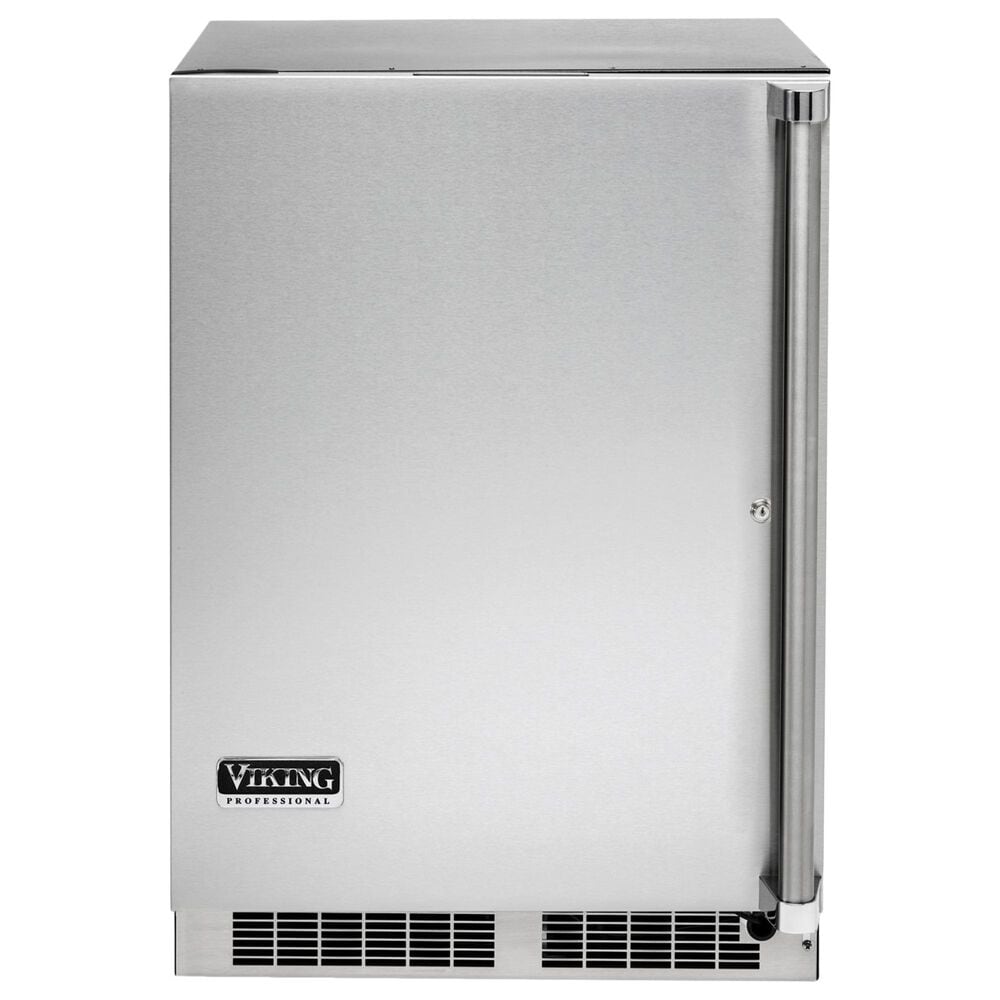 Viking Range 24" Solid Door Undercounter Refrigerator in Stainless Steel, , large