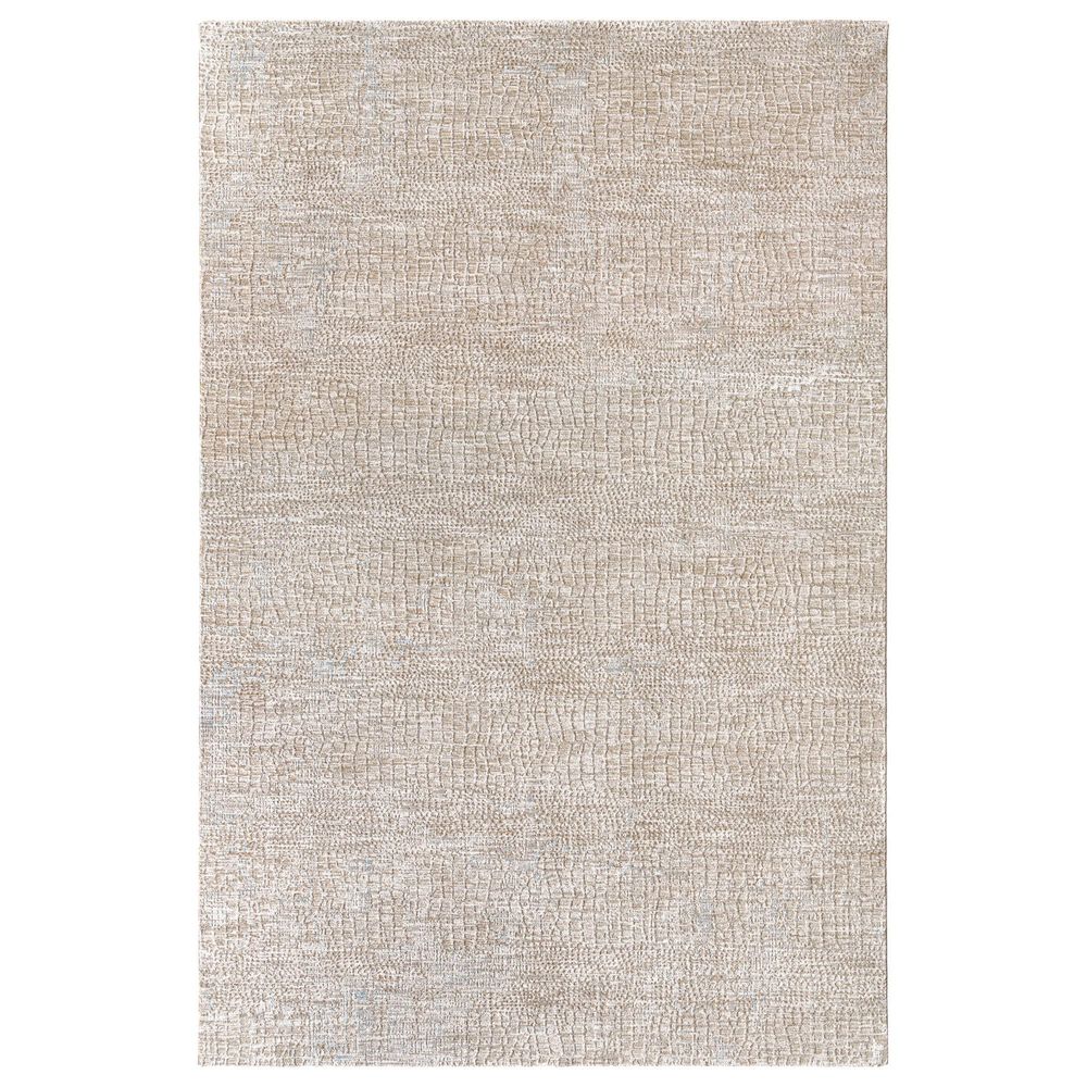 Surya Masterpiece Light Gray, Medium Gray and Ice Blue 10" x 13"11" Area Rug, , large
