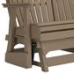 Ashley Hyland Wave Patio Glider Loveseat in Driftwood, , large