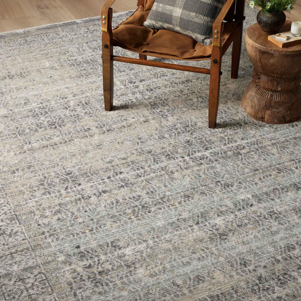 Amber Lewis x Loloi Alie 5&#39;3&quot; x 7&#39;9&quot; Sky and Stone Area Rug, , large