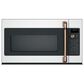 Cafe Handle and Knob Kit for Microwave Oven in Brushed Copper, , large