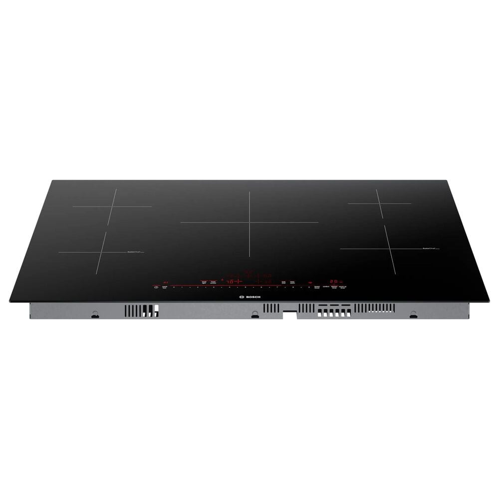 Bosch 800 Series 2-Piece Kitchen Package with Stainless Steel 30&quot; Double Electric Wall Oven and 36&quot; Black Induction Cooktop, , large