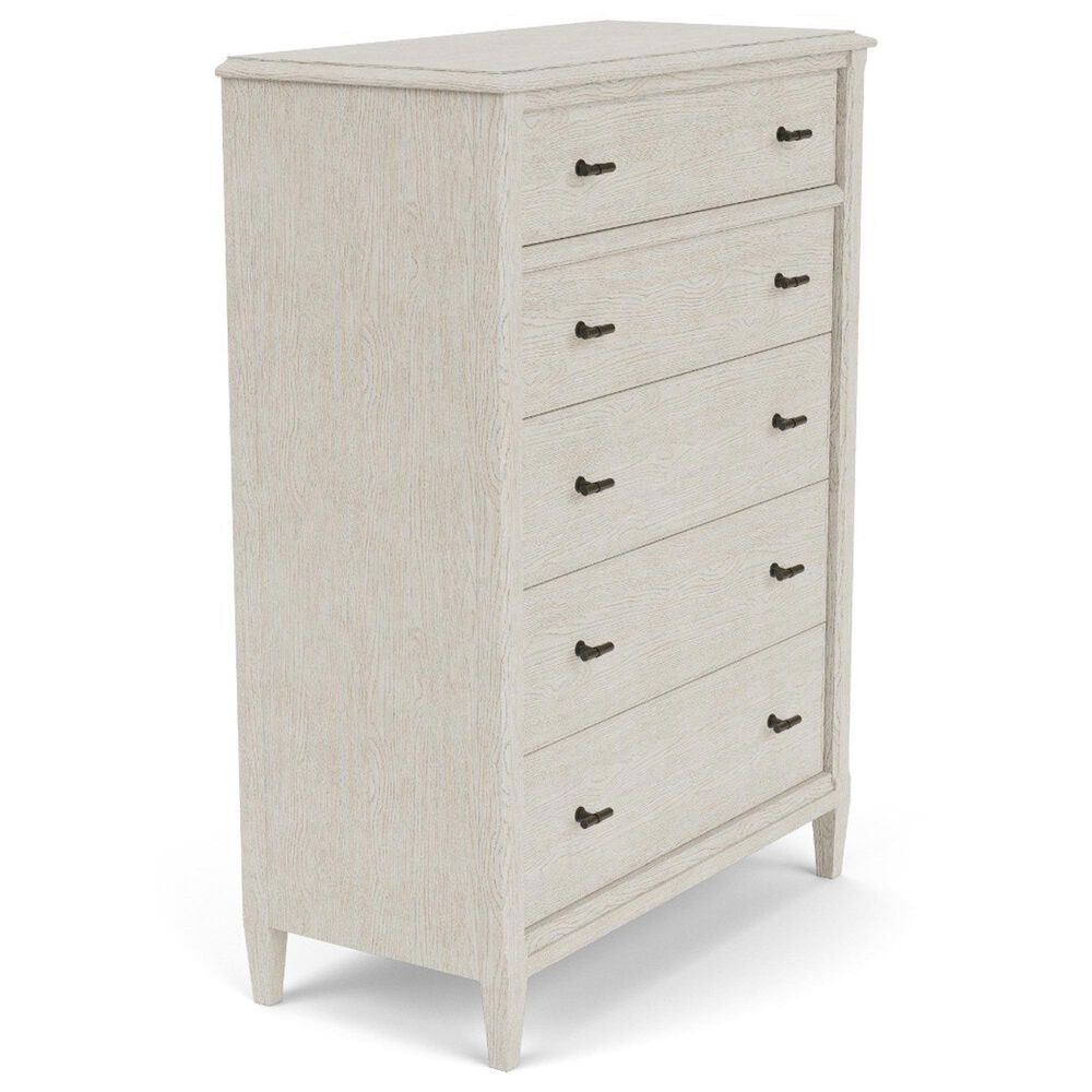 Riverside Furniture Carmella 5 Piece Queen Platform Panel Bedroom Set in Pebble Oak, , large