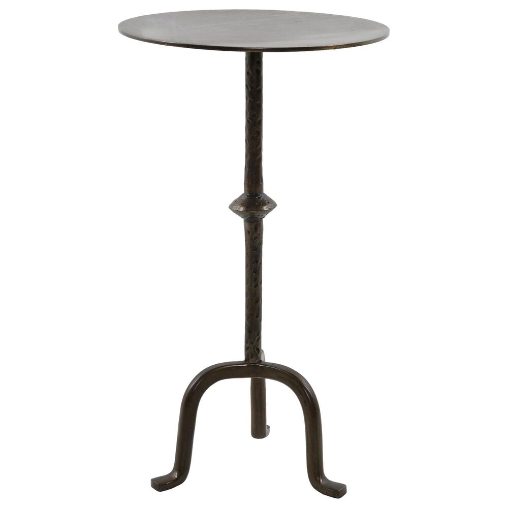 Four Hands Jocelyn End Table in Dark Brass, , large