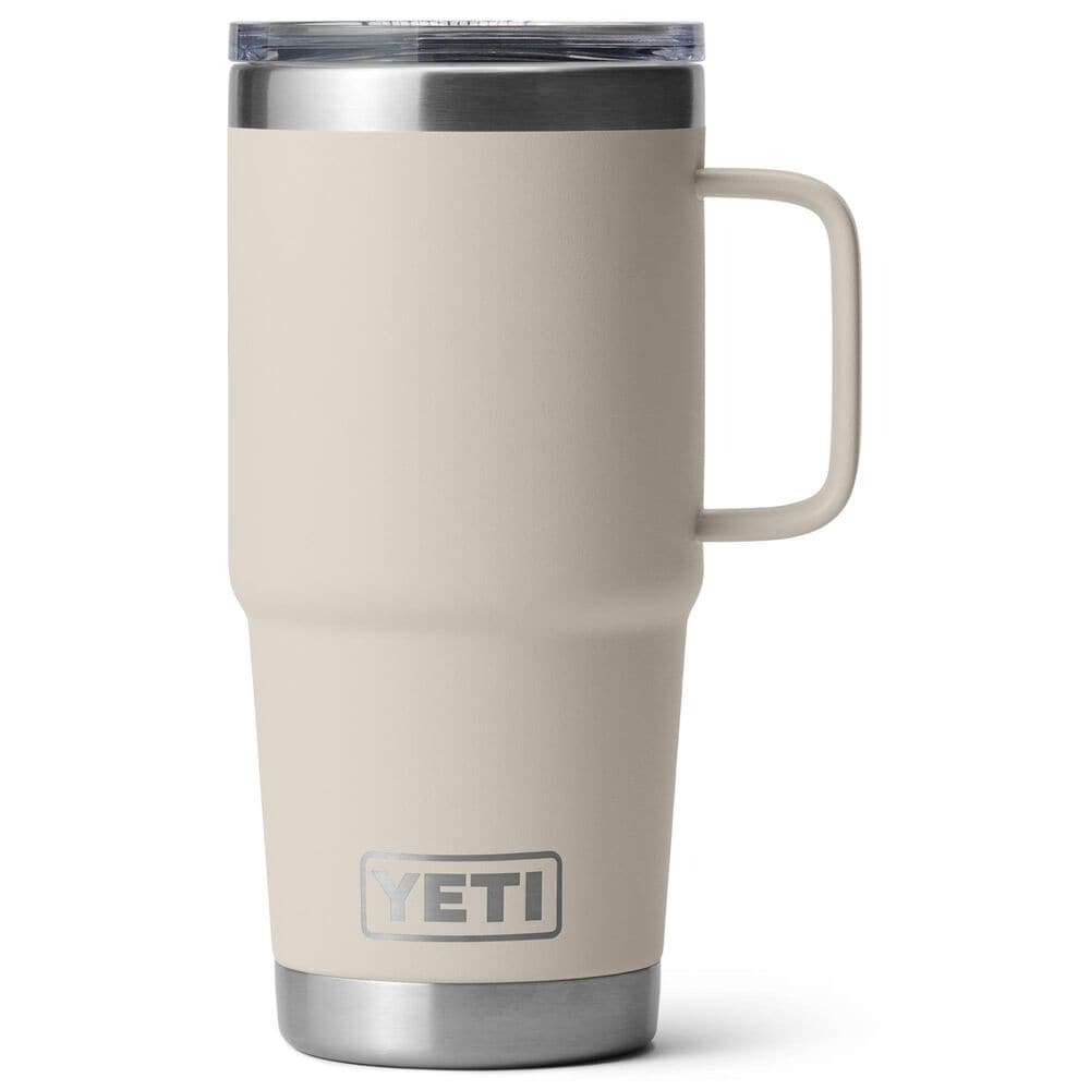 YETI Rambler 20 Oz Travel Mug with StrongHold Lid in Cape Taupe, , large