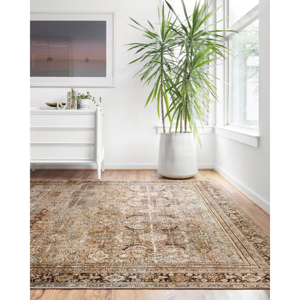 Loloi II Layla LAY03 9' x 12' Olive and Charcoal Area Rug Nebraska