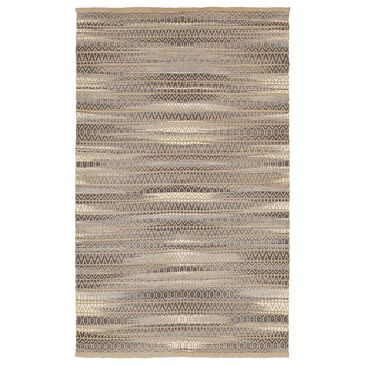 L&R Resources Natural Fiber Southwestern 5" x 7"9" Dark Gray Area Rug, , large