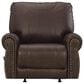 Ashley Colleton 3-Piece Stationary Living Room Set with Rocker Recliner in Dark Brown, , large