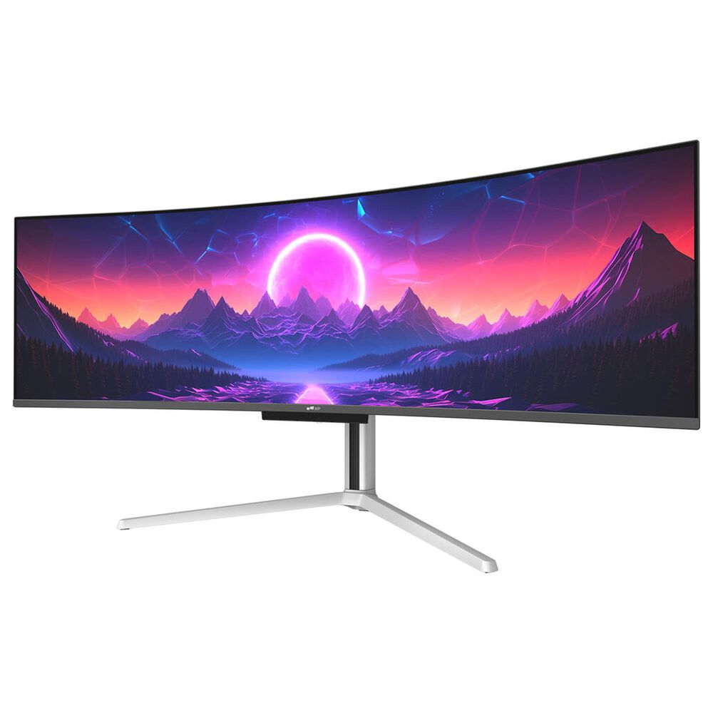 Mobile Pixels 49" Ultrawide Curved OLED Gaming Monitor in Silver, , large