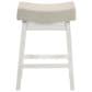 Armen Living Lenon Counter Height Stool in White, , large