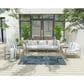 Nourison Garden Oasis GOA02 Navy 4" x 6" Indoor/Outdoor Area Rug, , large