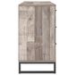 Ashley Neilsville 6-Drawer Dresser in Whitewash and Dark Pewter, , large