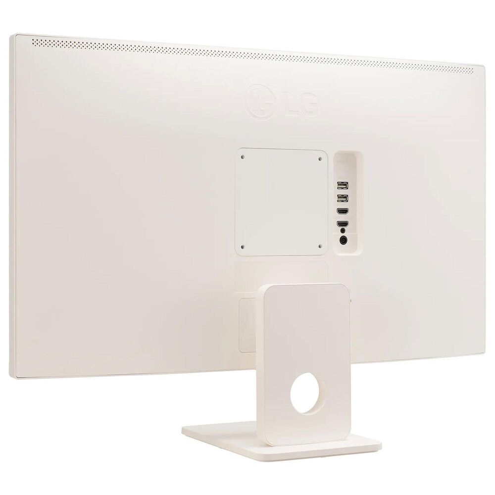 LG 27" FHD IPS Smart Monitor with WebOS in White, , large