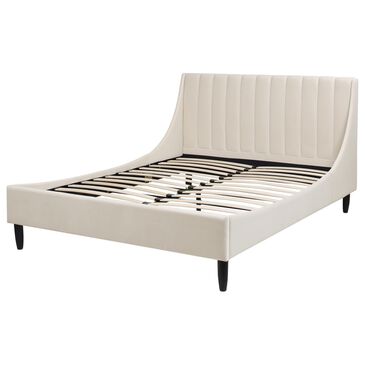 Jennifer Taylor Home Aspen Queen Platform Bed in French Beige, , large