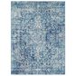Surya Harput HAP-1023 2" x 3" Teal, Dark Blue and Beige Scatter Rug, , large