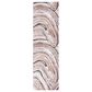 Safavieh Cyrus Shag CYR138A 2"2" x 7"9" Beige and Rust Runner, , large