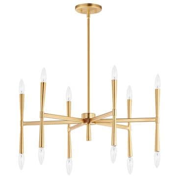 Maxim Lighting Rome 12-Light Chandelier in Satin Brass, , large