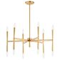 Maxim Lighting Rome 12-Light Chandelier in Satin Brass, , large