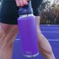 YETI Rambler 36 Oz Water Bottle with Chug Cap in Pace Purple, , large