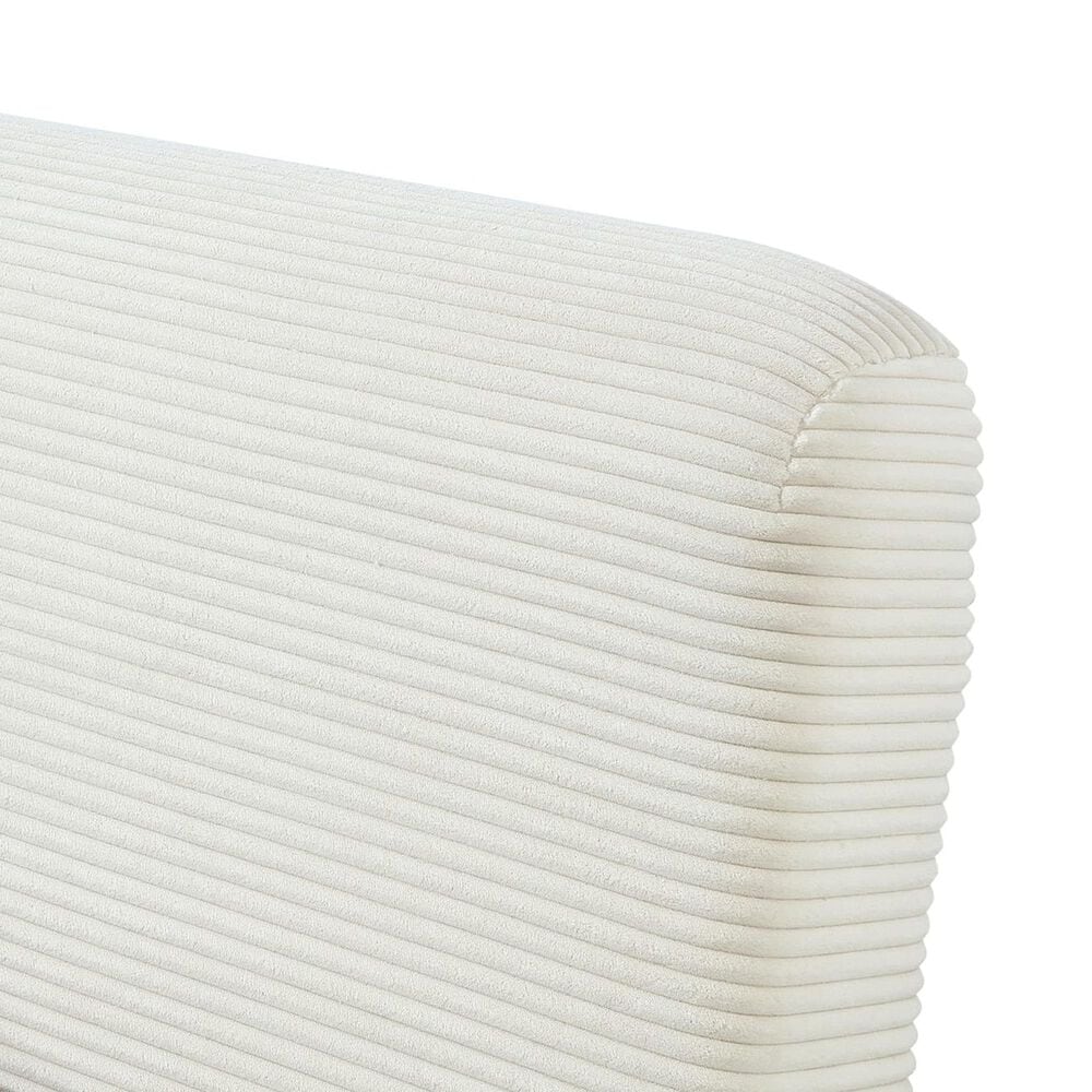 Urban Home Blossom Wisteria King Upholstered Bed in Frosty Chenille, , large