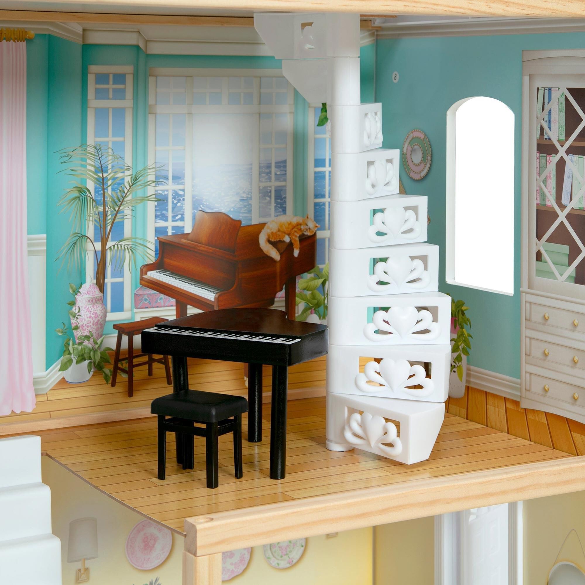 Delta Children Mysize Dollhouse with Large 3-Story and 7 Rooms