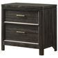 Crown Mark Ethel Queen Bed with Dresser and Nightstand in Dark Brown, , large