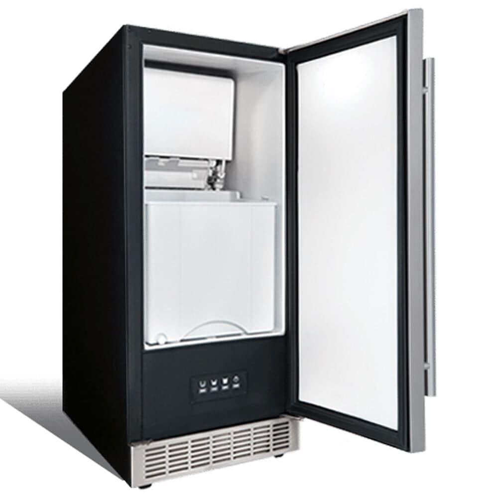 Danby Mosel 15&quot; Undercounter Ice Maker with Pump in Stainless Steel, , large