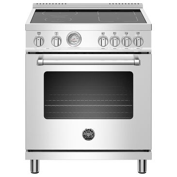 Bertazzoni Master Series 30" Induction Range in Stainless Steel, , large