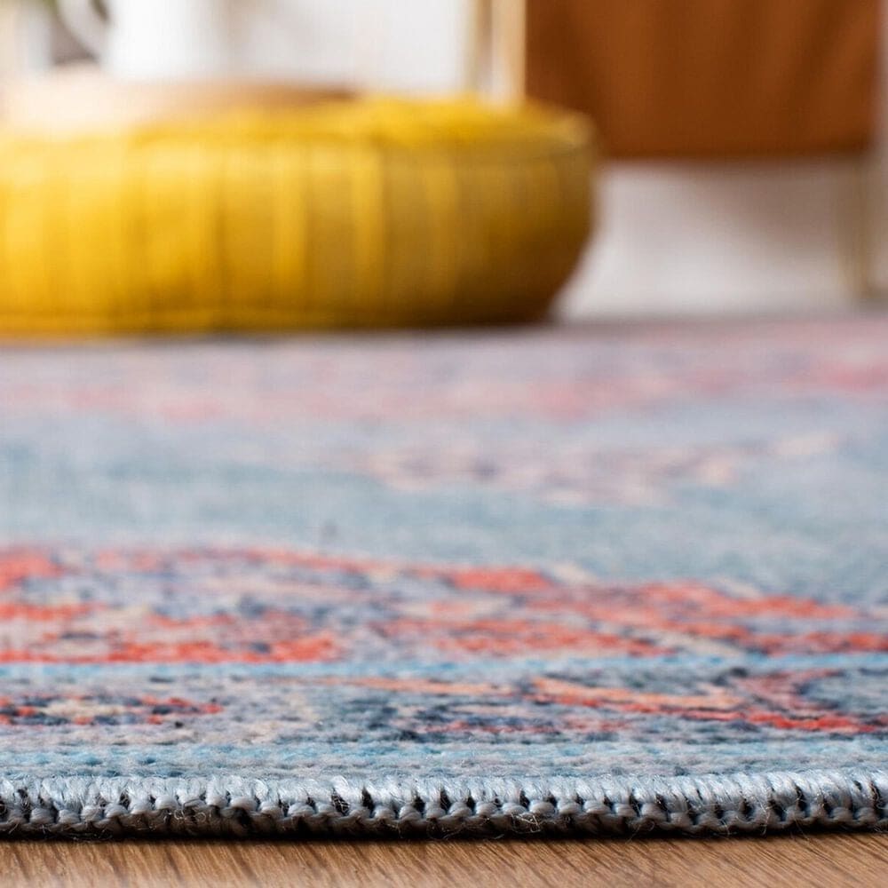 Safavieh Serapi  SEP580 8&#39; x 10&#39; Red and Blue Area Rug, , large