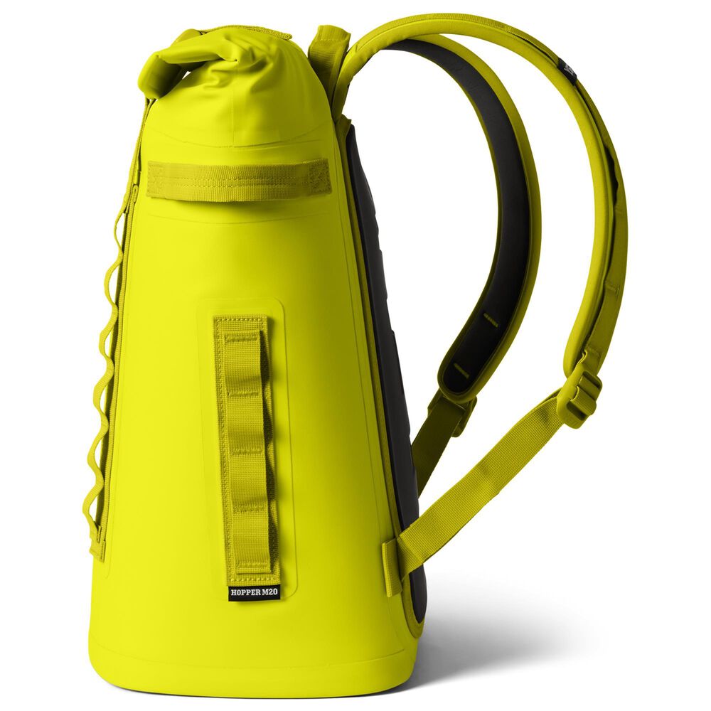 YETI Hopper M20 Backpack Soft Cooler in Firefly Yellow, , large