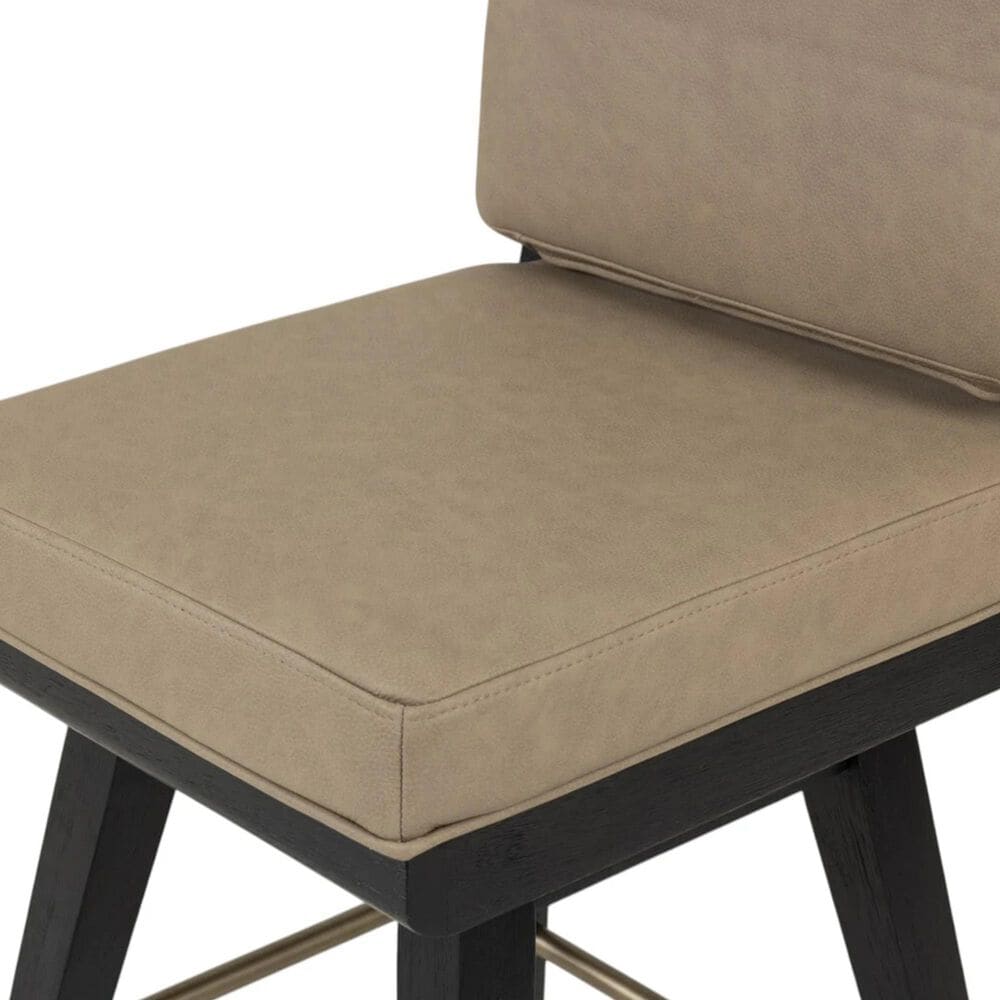 Sterling Timber Elure Swivel Counter Stool in Peppercorn, , large