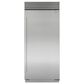 Sub Zero 22.8 Cu. Ft. Classic Right Hinge Built-In Refrigerator with Pro Handle in Stainless Steel, , large