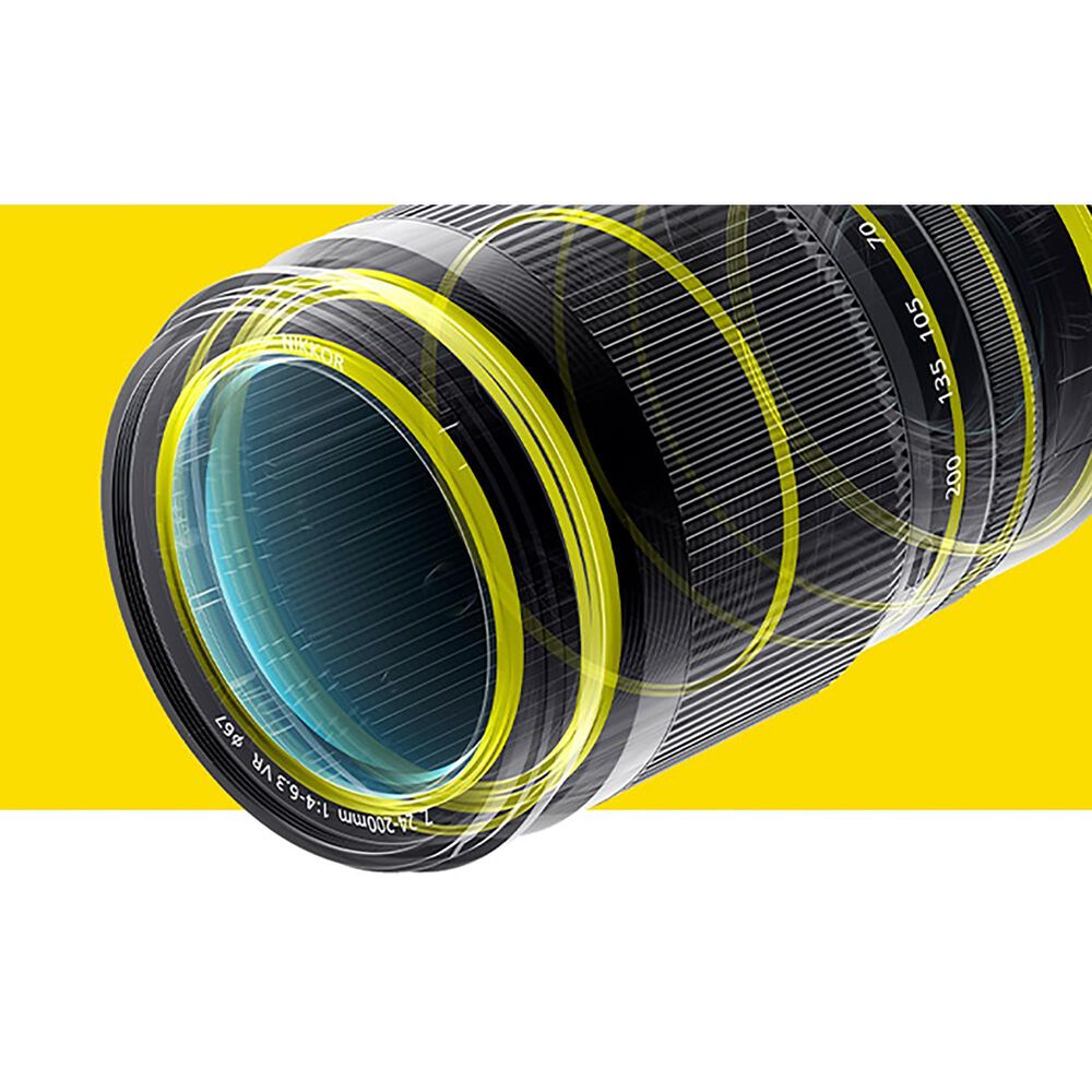 Nikon Z5 Mirrorless Camera with Nikkor Z 24200mm F/46.3 VR Lens Kit in Black NFM