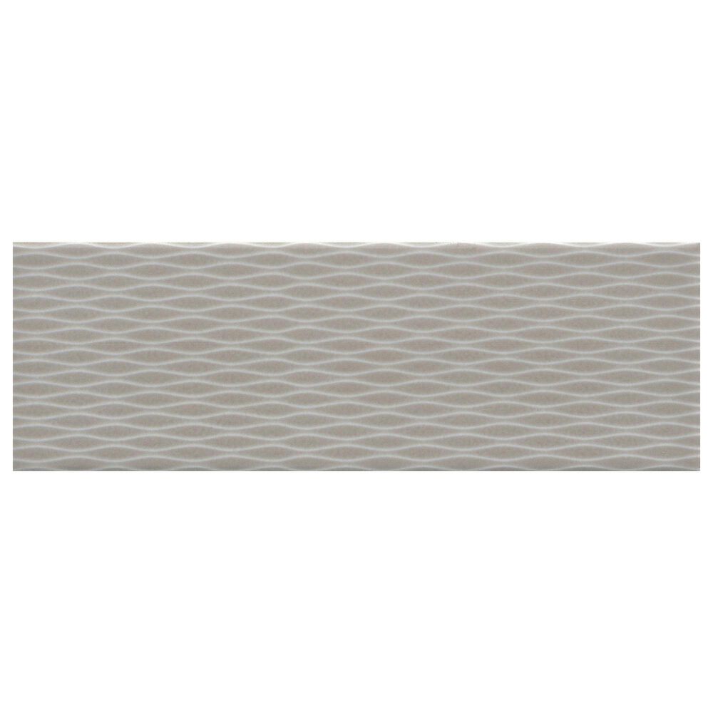 Emser Motif II Taupe 4" x 12" Ceramic Tile, , large