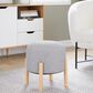 Lumisource Michelle Terry Ottoman in Light Grey, , large