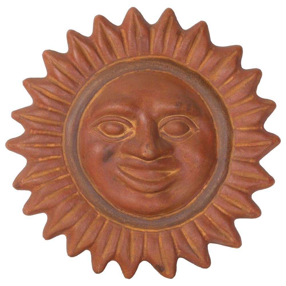 Alfresco Home Sol Patio Sun Face in Dark Copper, , large