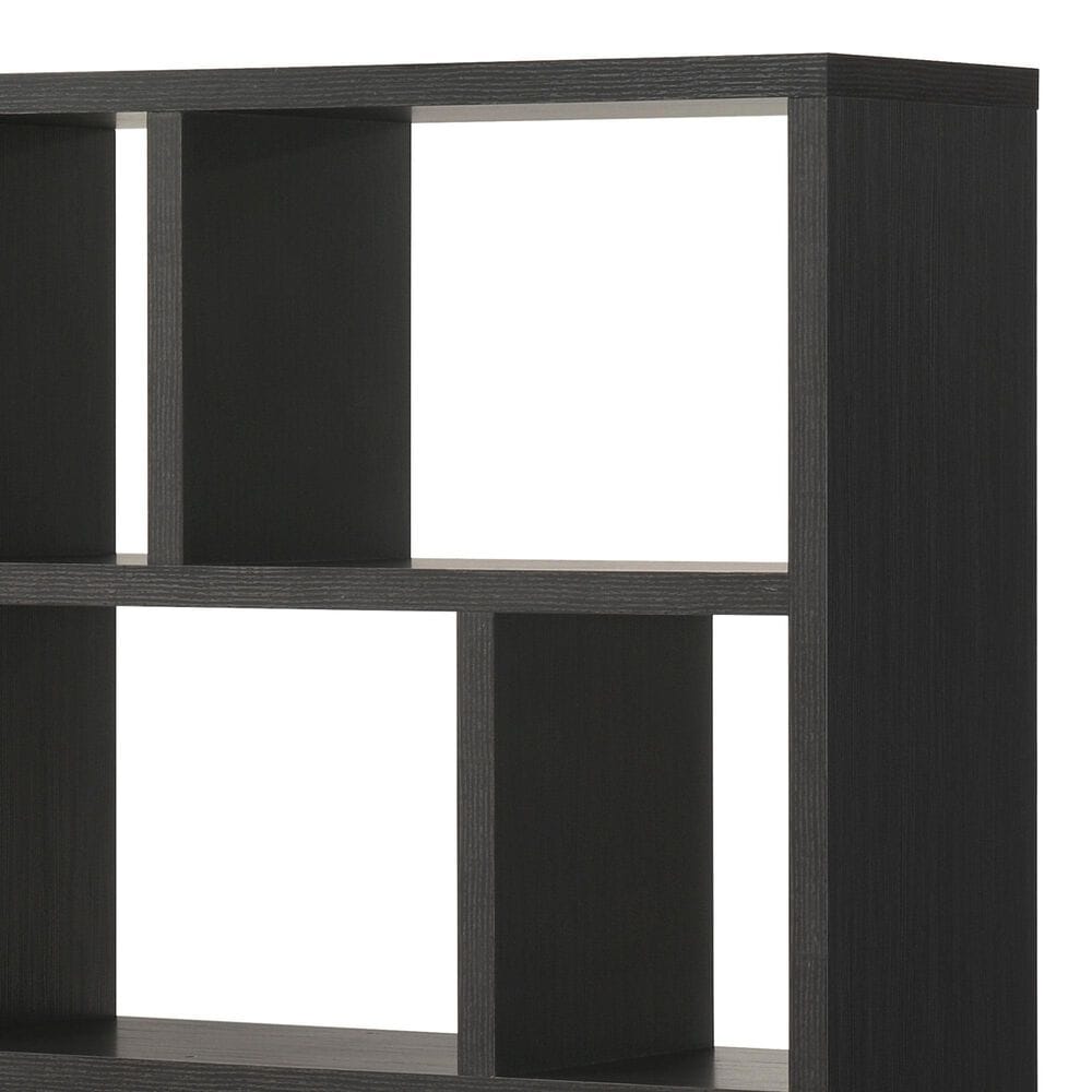 Everly Living Sloane Bookcase in Dark Gray, , large