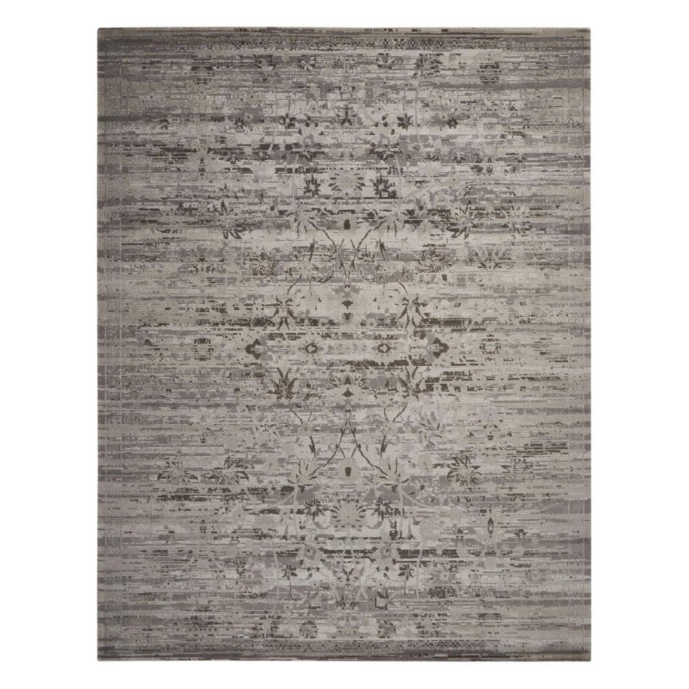 Nourison Twilight TWI01 8"6" x 11"6" Sliver Area Rug, , large