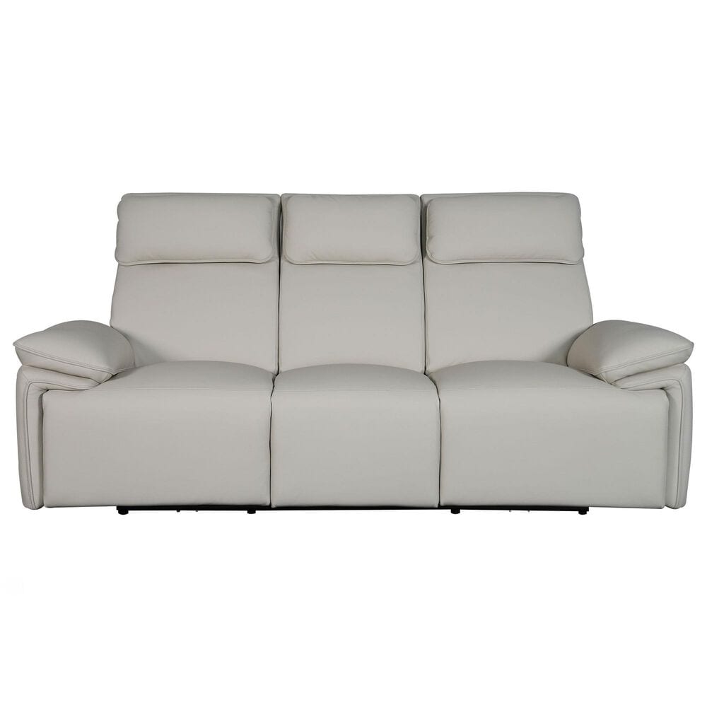 Bordeaux &amp; Co Power Reclining Sofa in Oslo Pebble, , large