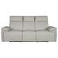 Bordeaux & Co Power Reclining Sofa in Oslo Pebble, , large