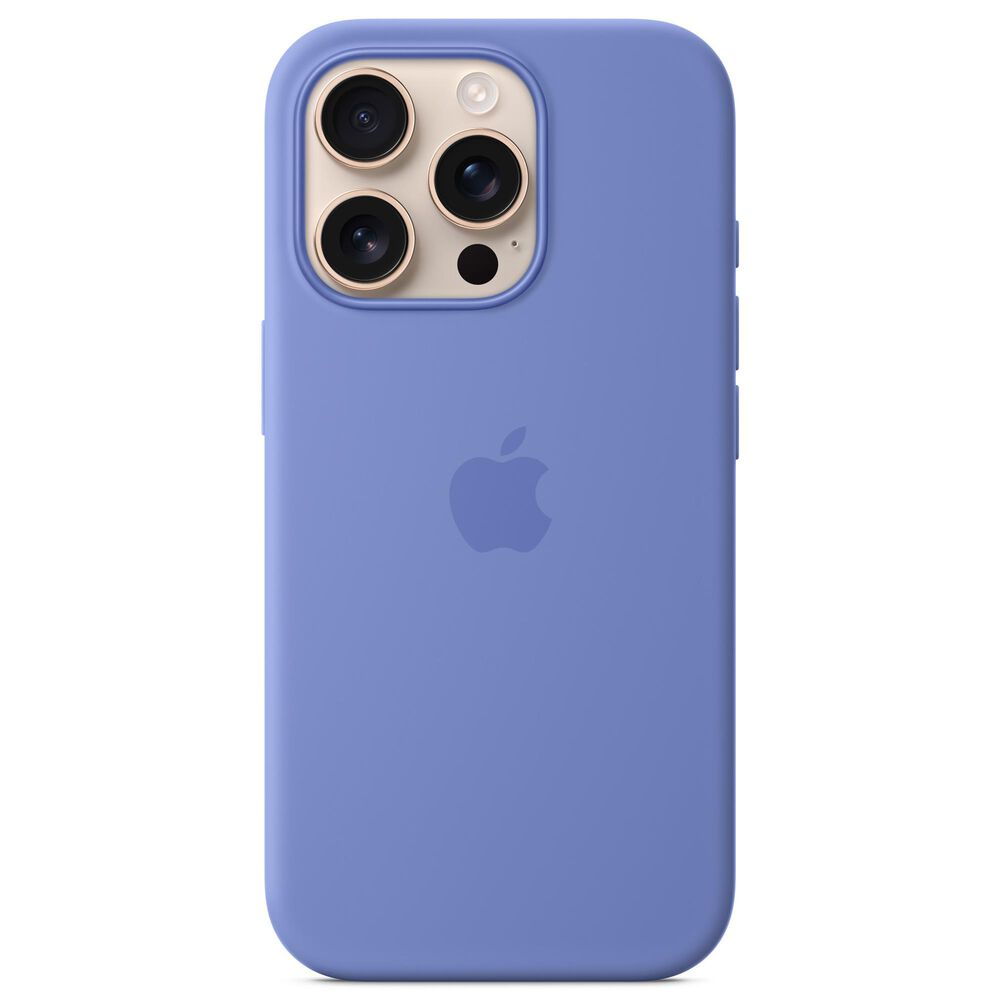 Apple Silicone Case with MagSafe for iPhone 16 Pro in Periwinkle, , large