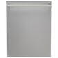 Fulgor Milano 24" Steel Tub Build-In Distinto Handle Dishwasher in Stainless Steel, , large