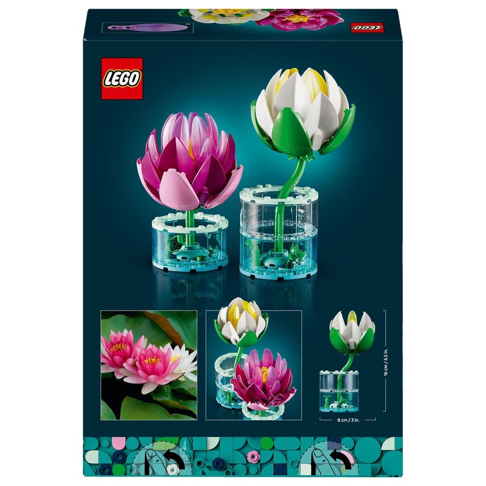 LEGO Botanicals Water Lilies Building Set, , large