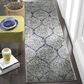 Safavieh Madison MAD604G 2"3" x 12" Navy and Silver Runner, , large