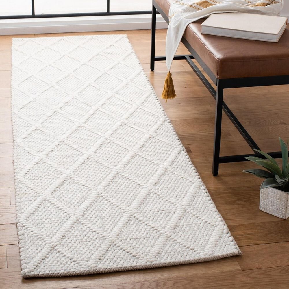 Safavieh Natura NAT310A 2&#39;3&quot; x 14&#39; Ivory Runner, , large